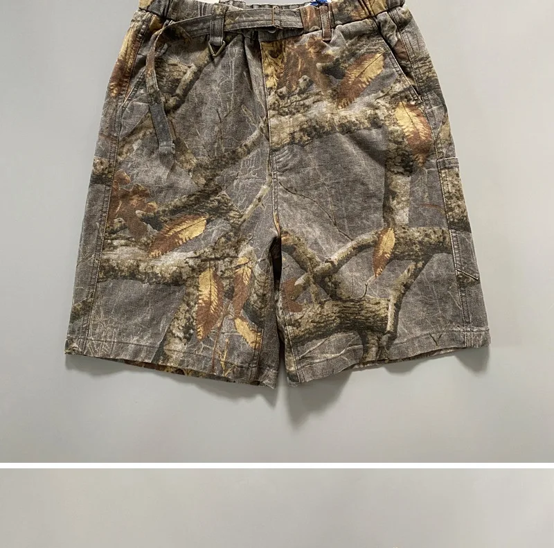 Title 2, Erkek Ağır Ölü Odun Dalı Kamuflaj Şort Akçaağaç...