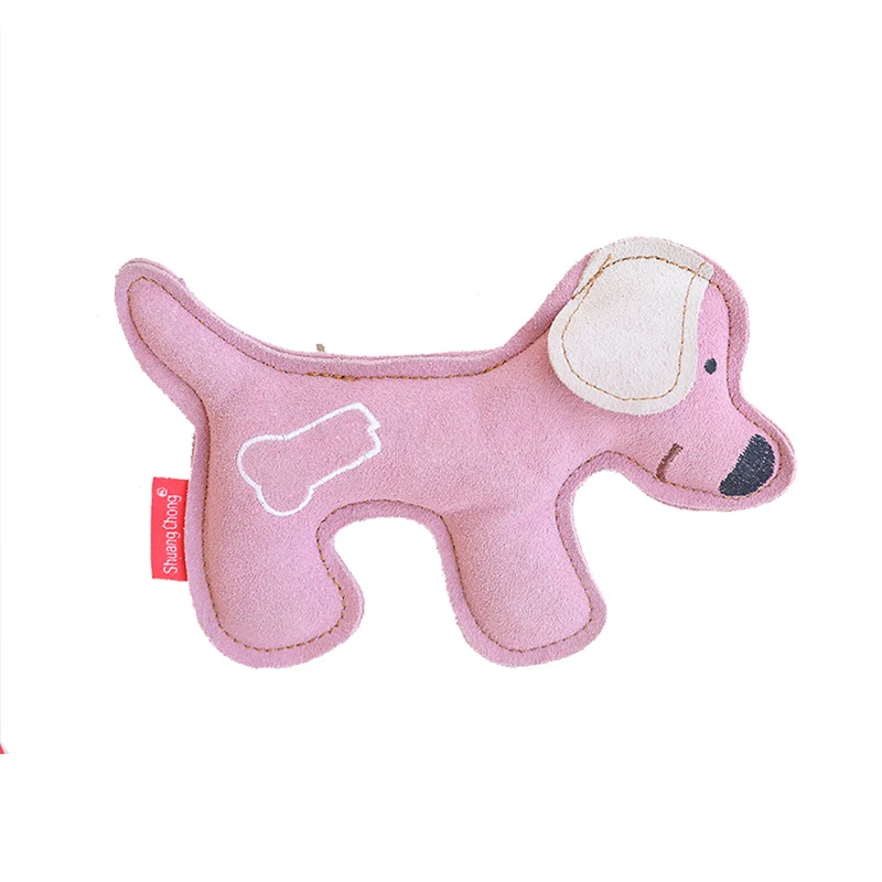 Title 2, Pet Dog Training Cowhide Toy