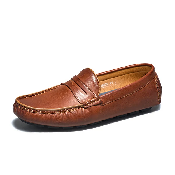 Title 4, Herren Casual All-Match Schuhe aus weichem Lede...