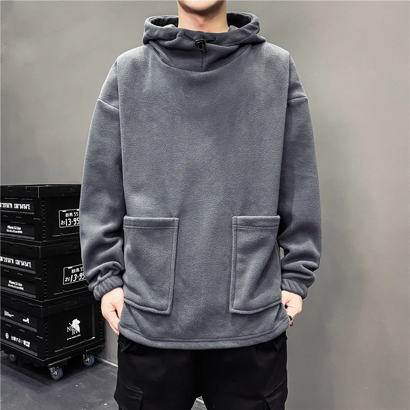 Title 7, Mens Fleece Thick Sweater Trendy Brand Hooded,...