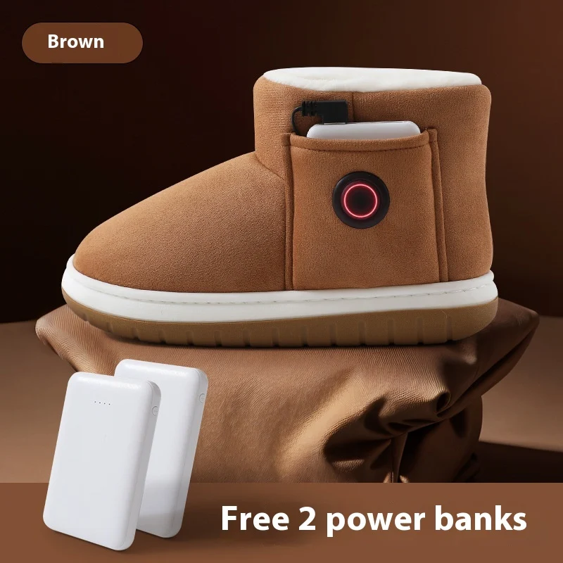 Sapatos Eletrotérmicos Recarregáveis e Ajustáveis para Caminhadas Conforto Térmico Regulável Caminhe Aquecido com Temperatura Personalizada — foto 4