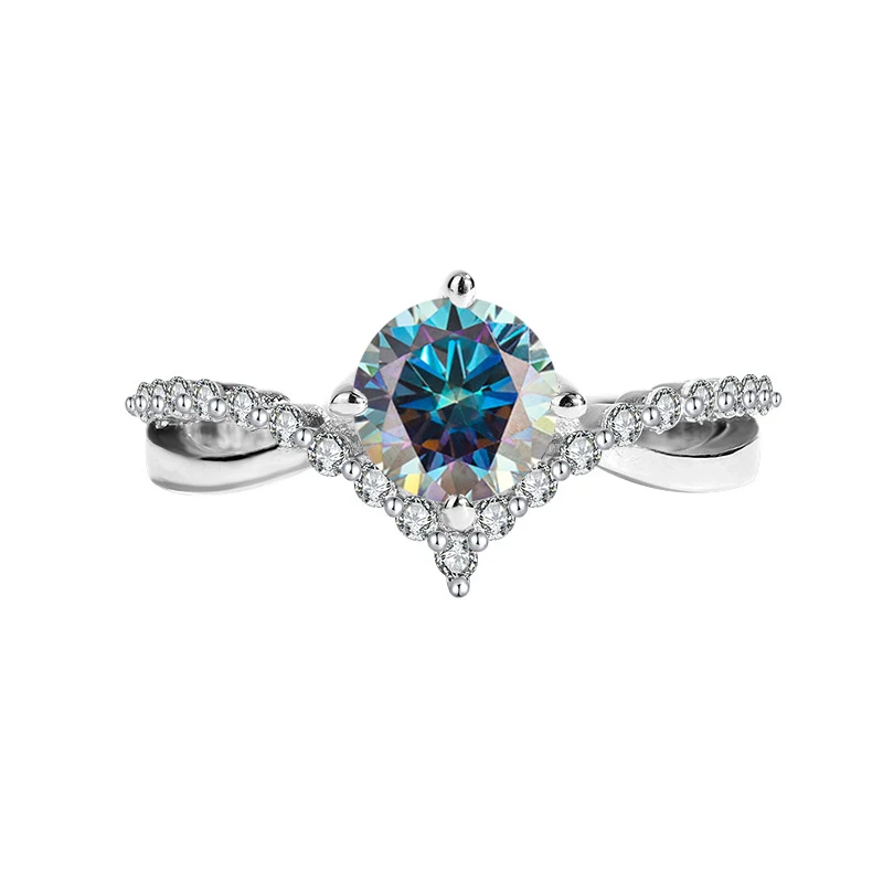 Anel S925 de Prata Esterlina para Mulher. Joia elegante para uso diário ou presente. Design clássico e brilhante. Perfeito para qualquer ocasião. — foto 8
