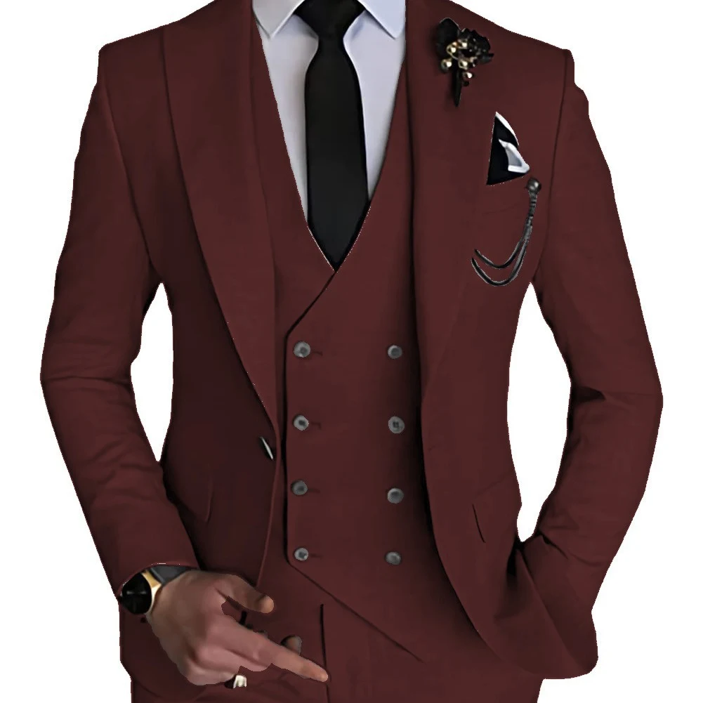 Title 3, Business Casual Mens Three-piece Suit A versat...