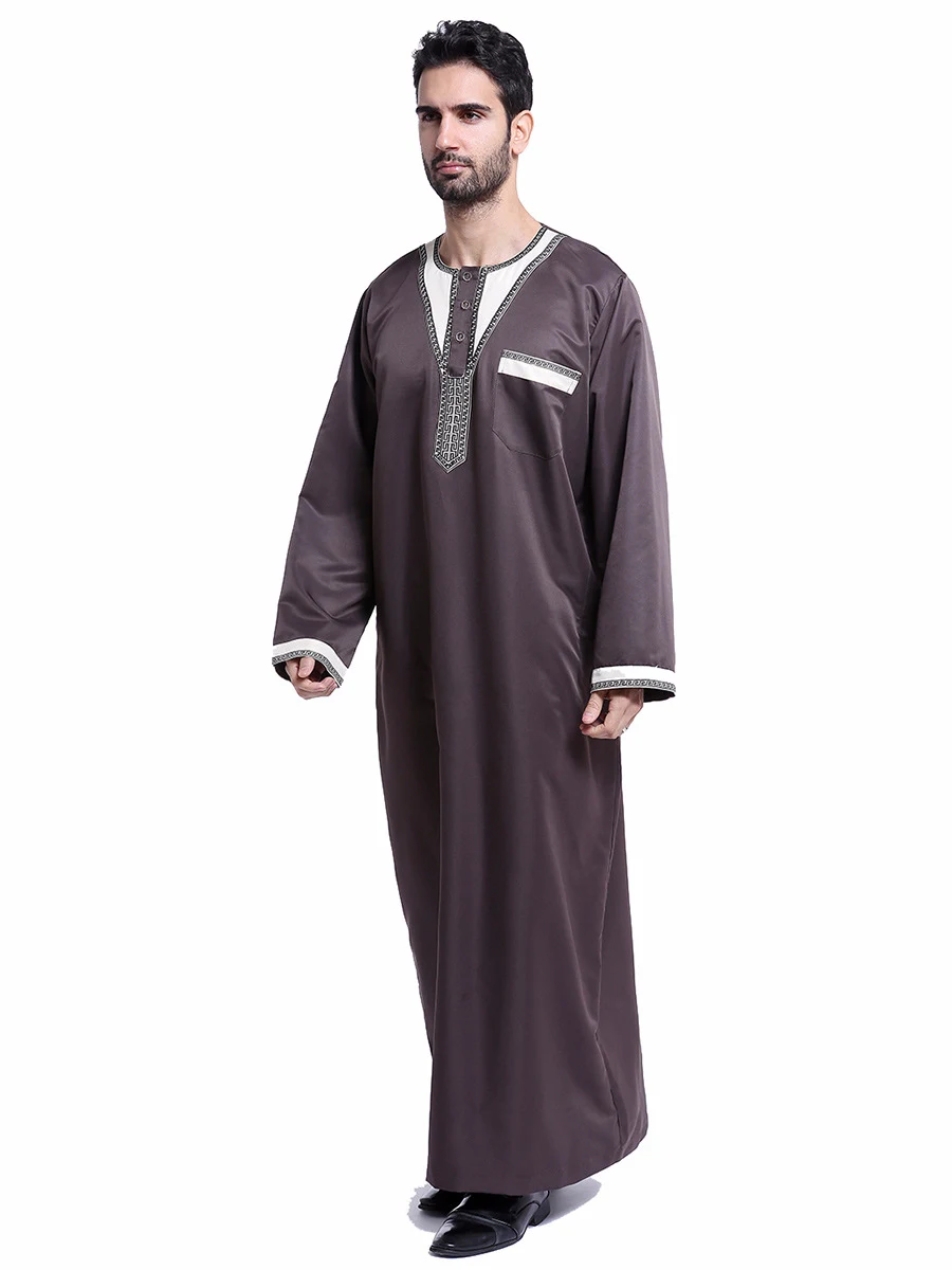 Arabische Heren Robe uit het Midden-Oosten Comfortabele traditionele kleding ideaal voor dagelijks gebruik en speciale gelegenheden Authentieke stijl — foto 6