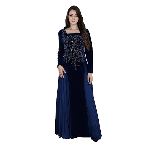 Title 15, Womens Chiffon Stitching Rhinestone Evening Dress