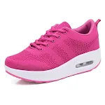 Tênis esportivos casuais respiráveis Fly Woven Mesh, ideais para conforto e leveza, perfeito para atividades diárias e esportes. — foto 2