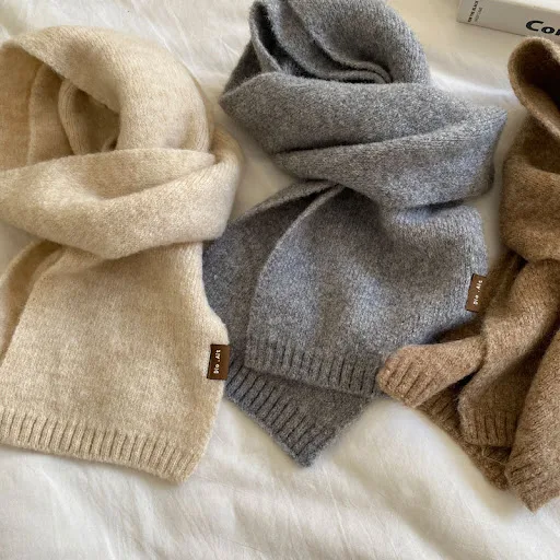 Title 1, Childrens Scarf Autumn And Winter Artificial C...