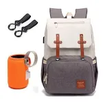 Mochila para bebês, mamãe e papai, modelo carrinho. Amplo espaço, compartimentos organizados e design moderno para passeios. — foto 16