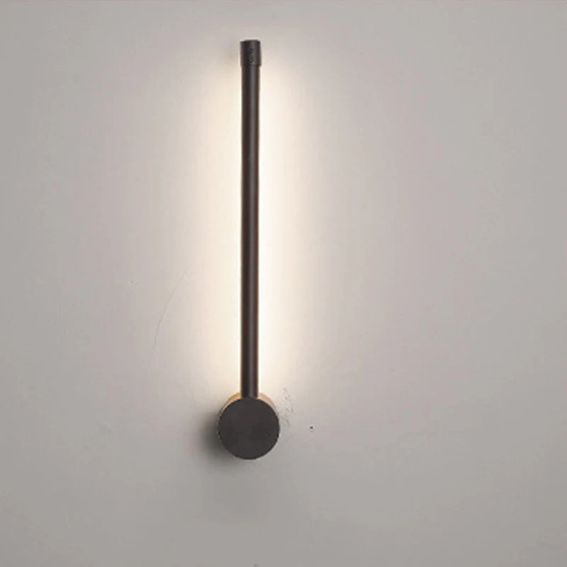 Title 4, Nordic LED Line Strip Wall Lamp for Bedside Mod...
