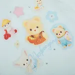 Camiseta de manga curta com estampa de urso de desenho animado e strass criativo, confortável e estilosa para o dia a dia. — foto 5
