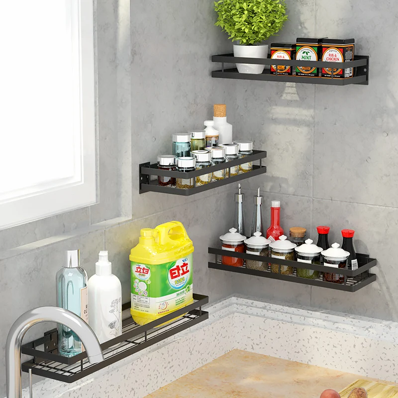 Title 6, Kitchen storage seasoning rack for organized co...