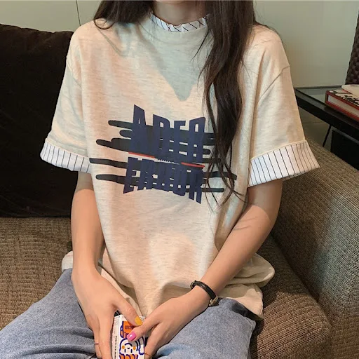 Title 2, Design Sense Niche T-shirt met korte mouwen Dam...