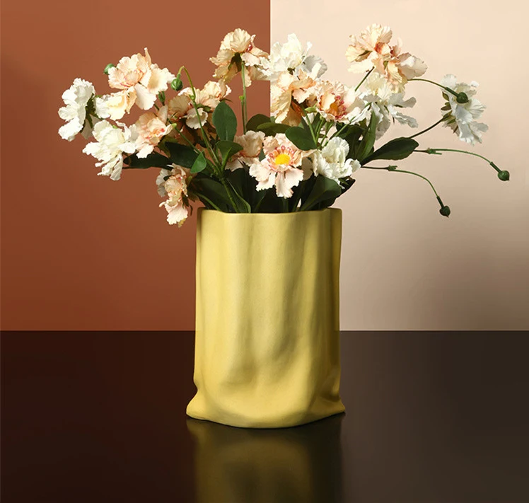 Title 3, Vaso Behanmei Morandi Cerâmica Decoração Arranj...