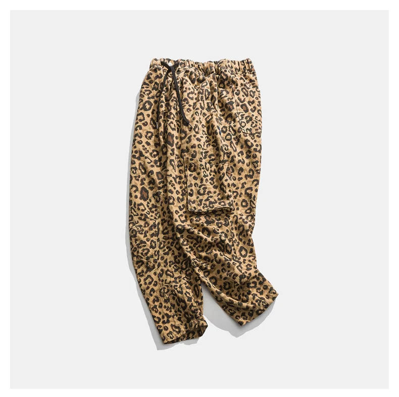 Blazer de lona fina com estampa de leopardo bordada, solto e estiloso. Nova tendência nacional para a primavera, perfeito para o dia a dia. — foto 7
