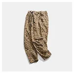 Blazer de lona fina com estampa de leopardo bordada, solto e estiloso. Nova tendência nacional para a primavera, perfeito para o dia a dia. — foto 7