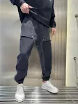 New Style Old Casual Men's Fashion Loose-fit Tapered Trousers, perfect for a relaxed and stylish look, offering comfort — photo 8