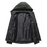 Jaqueta casual masculina de cor sólida, perfeita para um visual moderno e despojado. Conforto e estilo para o dia a dia, adquira a sua! — foto 1
