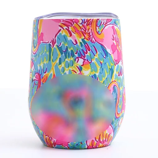Title 15, Stainless Steel Wine Rainbow Paint Egg Shape In...
