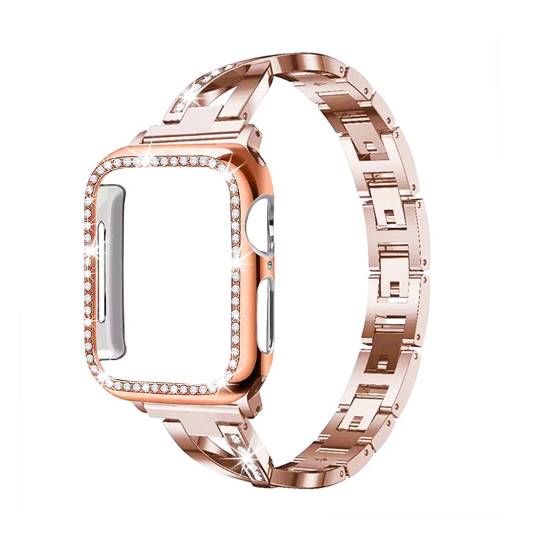 Estojo fino de pulseira de metal para relógio de pulso. Design elegante e leve, ideal para um ajuste perfeito, estilo e conforto. — foto 5