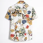 European and American foreign trade hot style Hawaii vacation short sleeve shirt. Enjoy the summer with comfort and a tr — photo 4