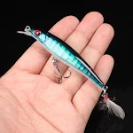Isca Artificial Simulação Laser Fake 9 Cm 7g MI094 Atraia Peixes com Design Realista e Ação Irresistível, Ideal para Pesca Esportiva, Aumente suas Capturas! — foto 26