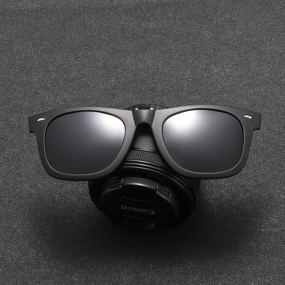 Title 1, Mitin Polarized Clip On Sunglasses Color Film T...