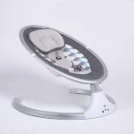 Berço elétrico para bebês com balanço automático e músicas suaves. Proporcione um sono seguro e confortável para seu bebê. — foto 6