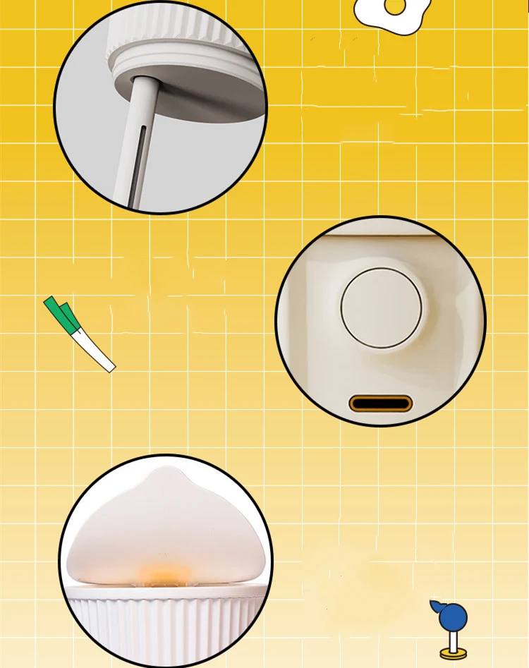 Cup Noodle USB Humidifier Desktop Spray Quiet Bedroom Use Compact Design Fresh Mist Relaxing Environment Easy to Use — photo 8