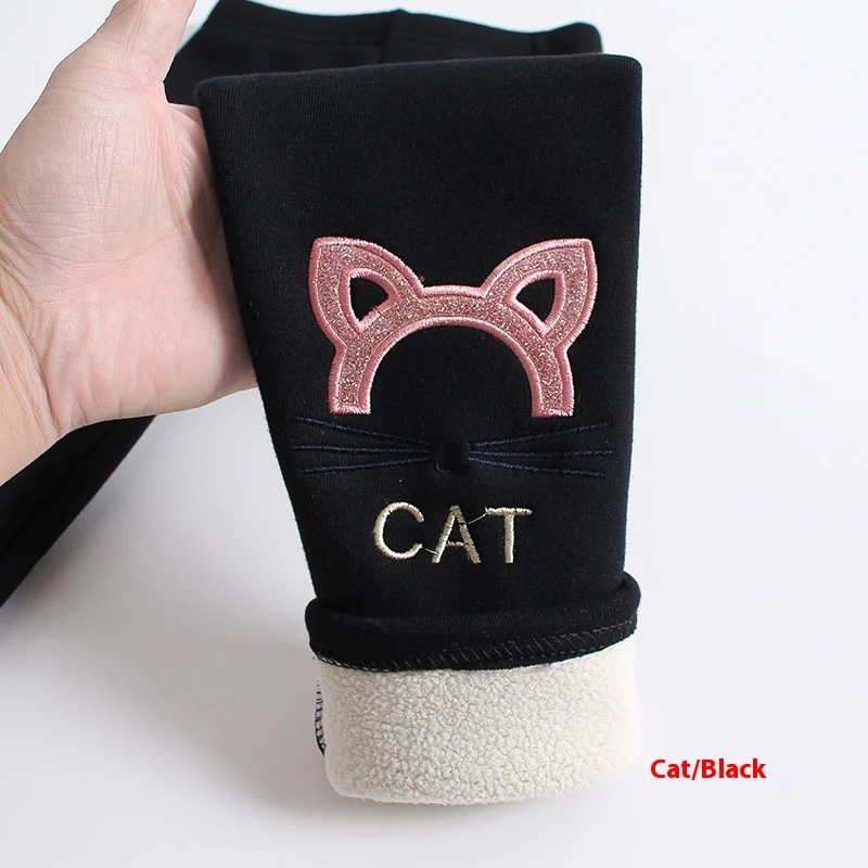Leggings grossas infantis com forro de lã, calças de bebê de algodão puro, super confortáveis e quentinhas para o inverno, perfeitas para brincar. — foto 8
