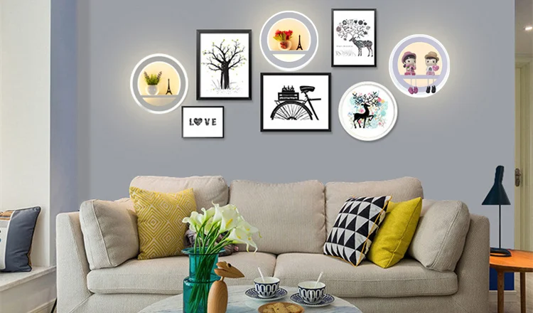 Title 3, Nordic Crystal LED Lamp for Living Room Bedroom...