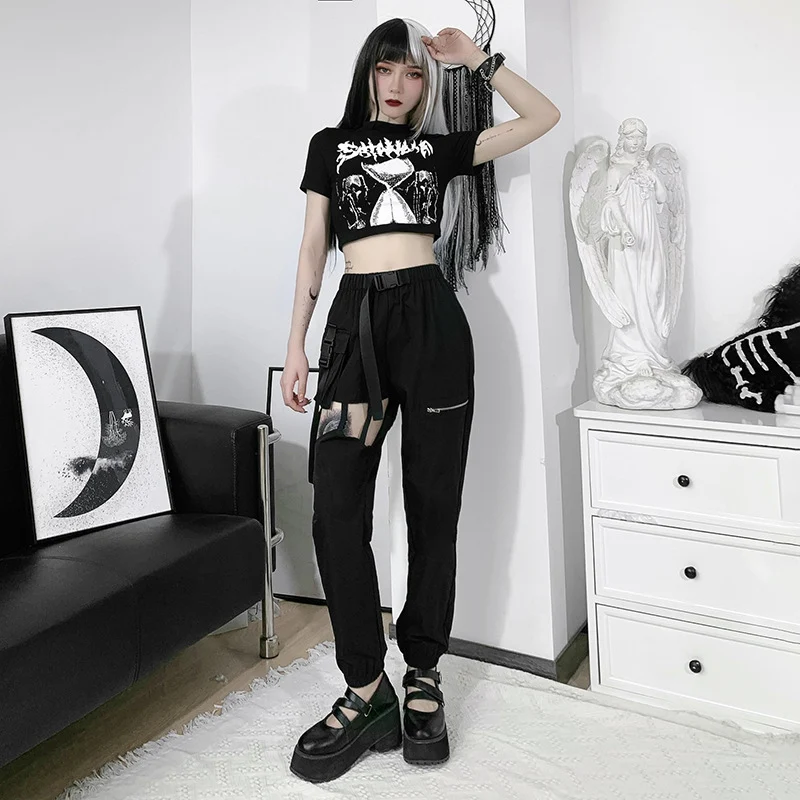 Title 8, Womens European and American Cutout Ripped Ove...