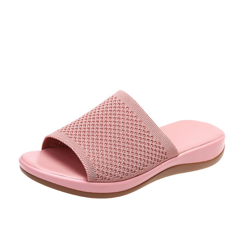 Dames Zomer Platte Sandalen Casual Slippers Binnen & Buiten voor Strand Schoenen Lichtgewicht en Comfortabel Perfect voor de Zomer — foto 3