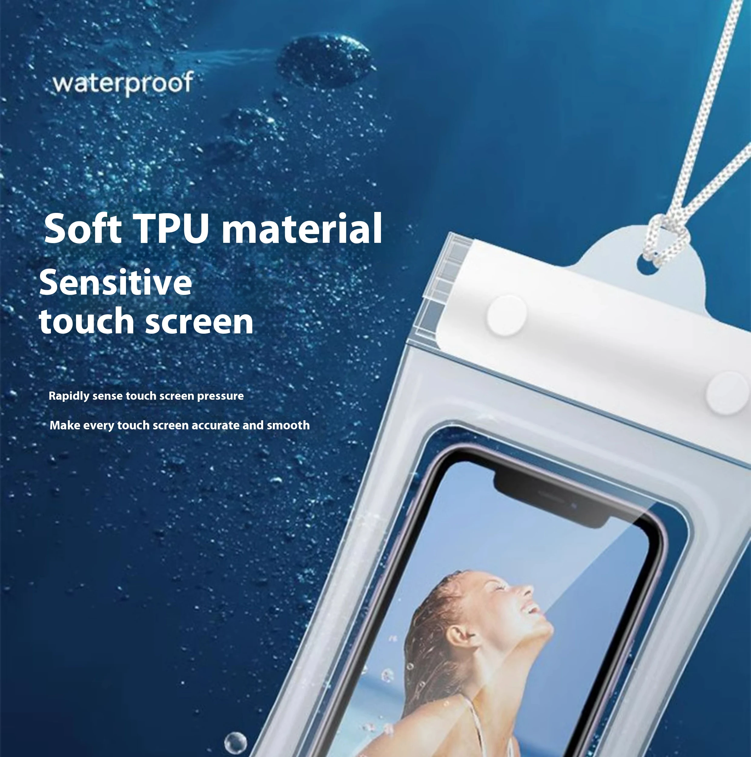 Title 17, Four-weight Sealed Waterproof Mobile Phone Bag,...