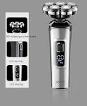 New Rechargeable Floating Shaver with Washed LCD Digital Display, providing a smooth, comfortable, and efficient shave — photo 11