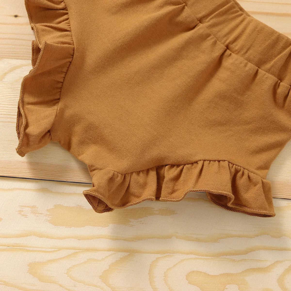 Title 5, Set tre pezzi neonato Romper Shorts Foulard Per...