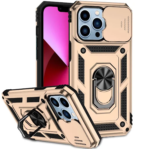 Title 2, Coque de téléphone antichute avec support magné...