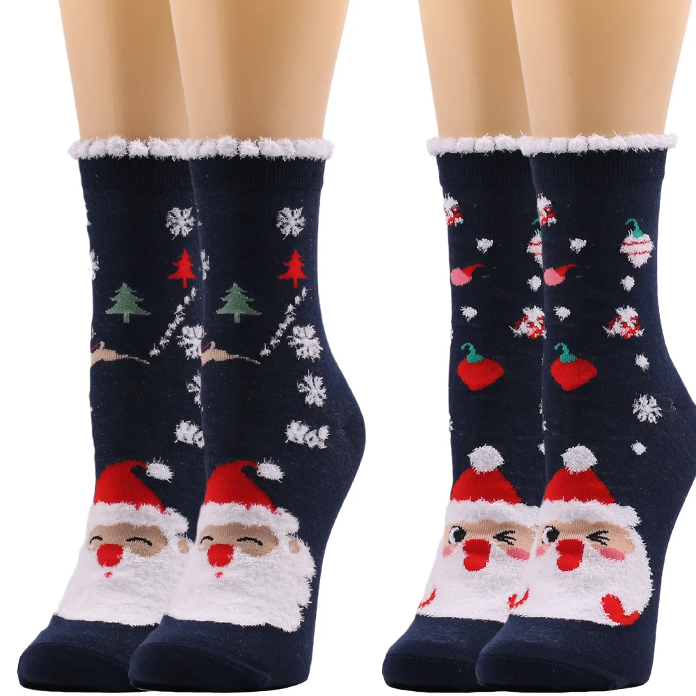 Title 5, New European & American Christmas Socks for wom...