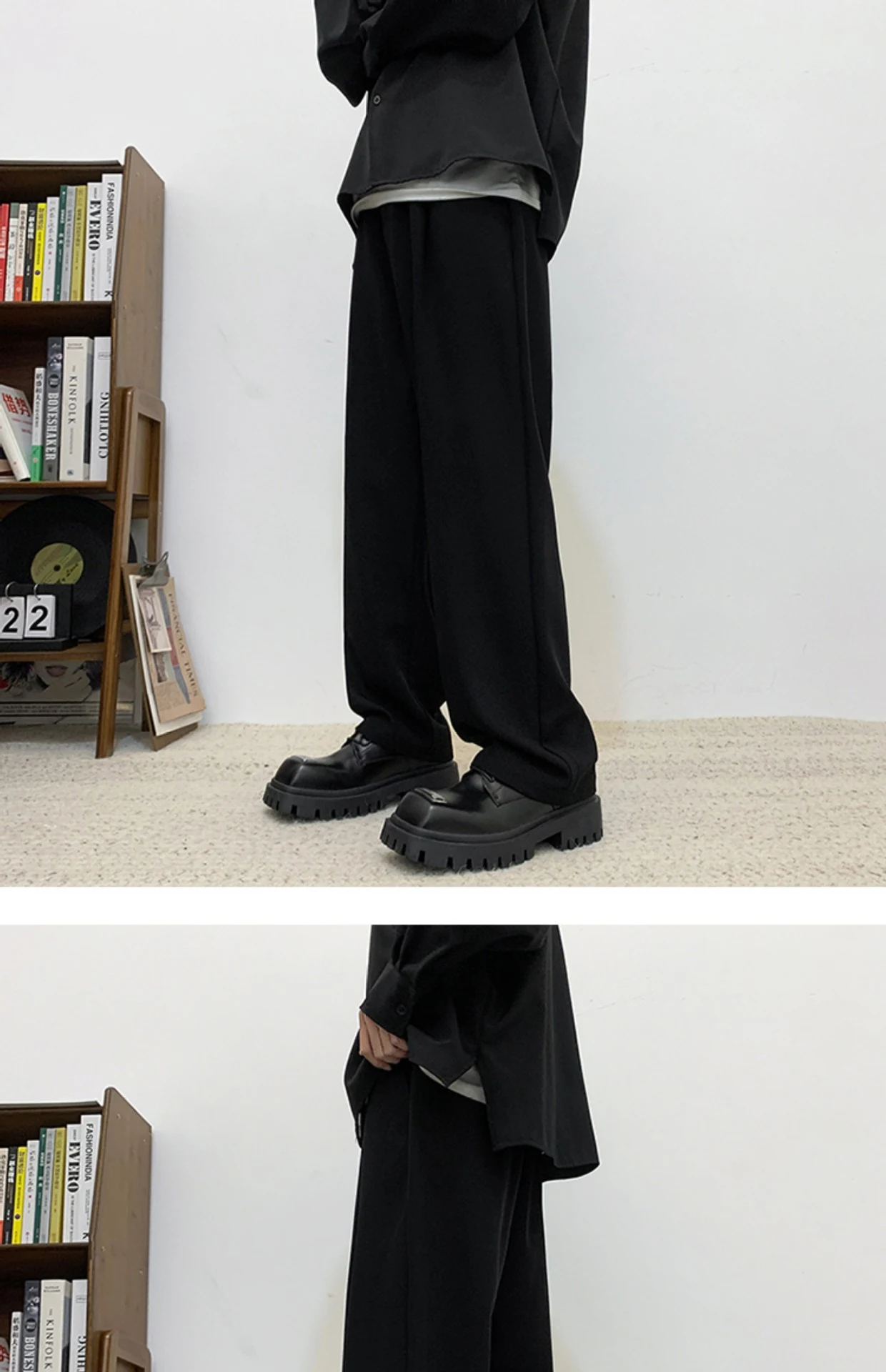 Title 10, Mens Loose Casual Suit Pants offer relaxed sty...