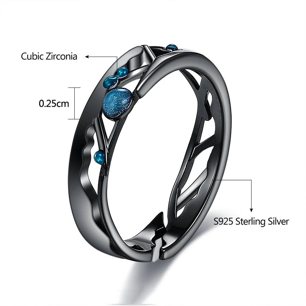 Anel de Casal Vazado Amor Eterno em Design Único Para Ele e Ela Presente Ideal para Celebrar a União Duradoura e o Romance Compartilhado — foto 3
