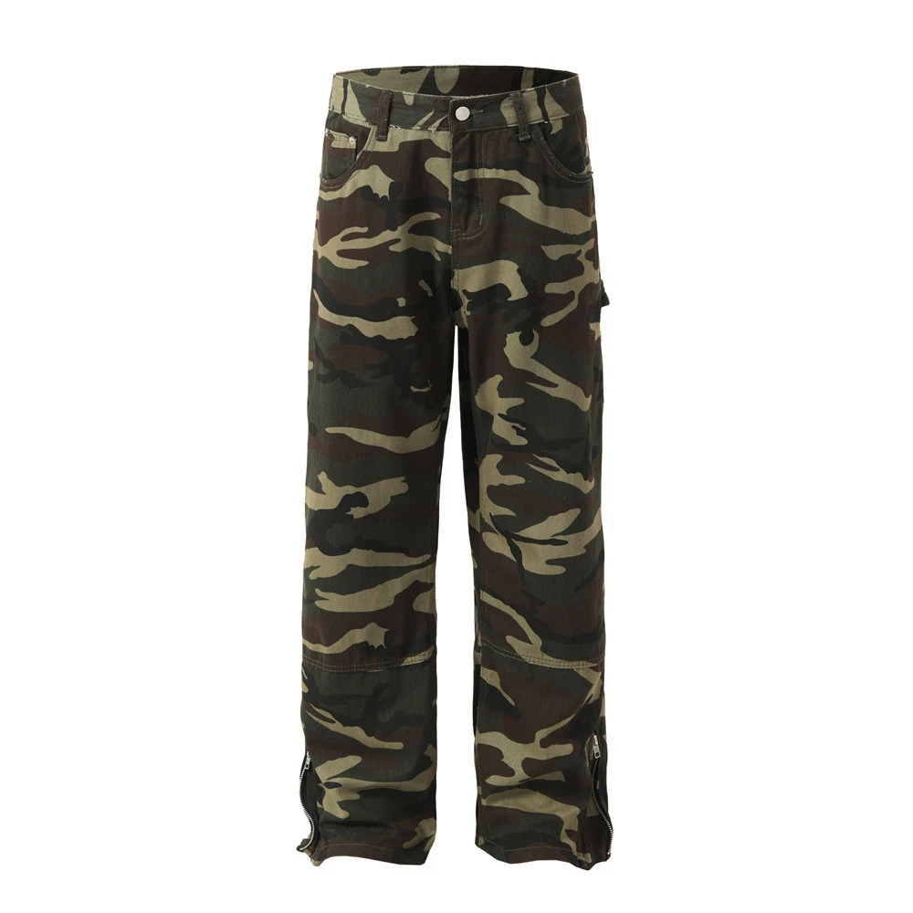 Men's Fashion Camouflage Casual Trousers. Comfortable and stylish everyday wear. Perfect for a modern, relaxed look with — photo 14