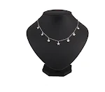 Colar minimalista personalizado com pingente de estrela pentagonal, charme feminino e delicado. Colar de camada única. — foto 4