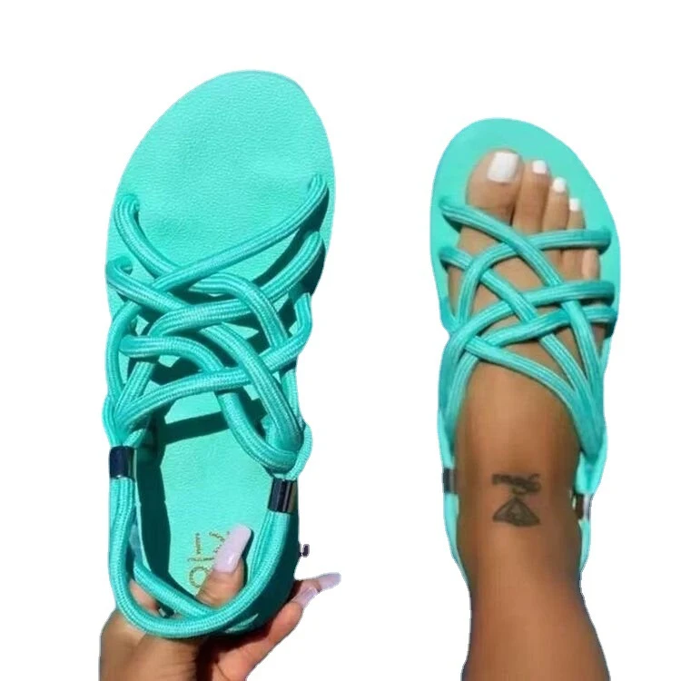 Women's Summer Sandals, Trendy Lady Style. Comfortable and stylish sandals perfect for warm weather, enhancing your summ — photo 1
