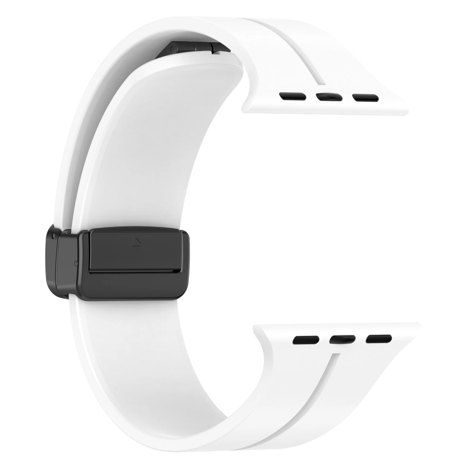 Title 6, Pulseira magnética de silicone para Apple Watch...