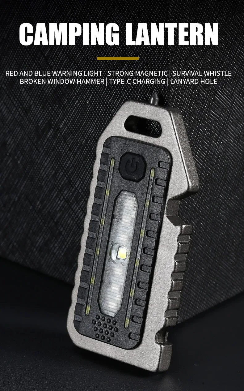 Mini Lanterna LED Luminosa Portátil Ultra Leve para Chaveiro Ilumine seus caminhos com praticidade e segurança. A luz ideal para qualquer momento. — foto 5