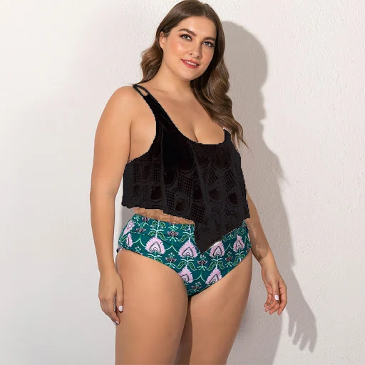Title 3, Womens Split Plus Size Bikini Enjoy comfort an...