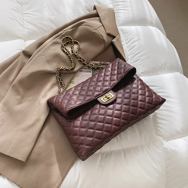 Title 4, Winter Chain Shoulder Western Fashion Messenger...