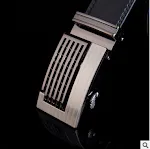 Men's leather belt, factory direct, automatic buckle. High-quality, perfect for wholesale. Durable, stylish and offers e — photo 28