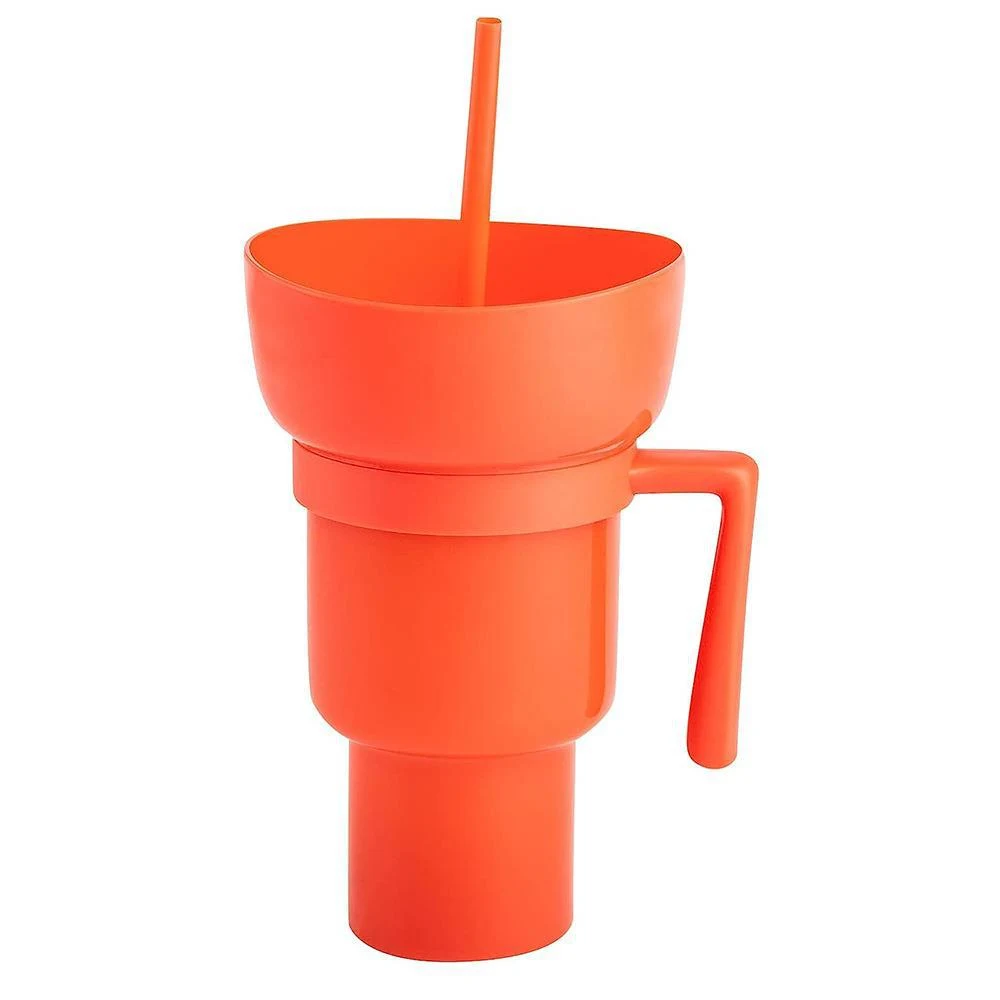 Title 4, Copo com canudo e alça para lanches, utensílio ...