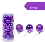 Boxed ball 6cm purple