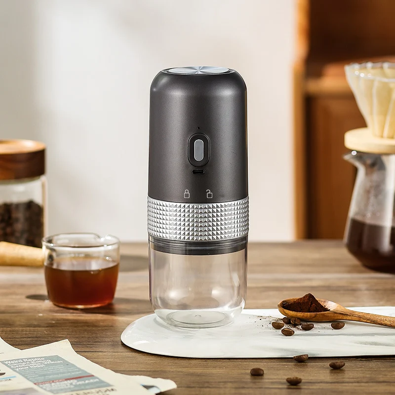 Electric Ceramic Coffee Grinder USB Charging Portable Outdoor Enjoy fresh coffee anywhere Easy to use and recharge. Your — photo 1